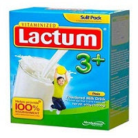 Lactum 3 Plus Plain 600g