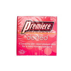 Premier Condom Dotted