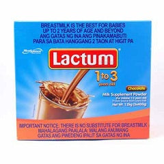 Lactum 1 to 3 Years old Chocolate 1.2kg