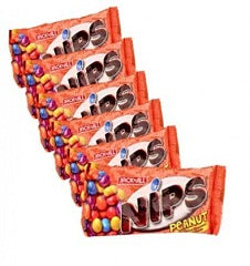 Nips Peanut Ties 12x14g