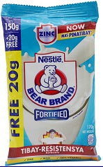 Bear Brand Powdered Milk with Iron 170g