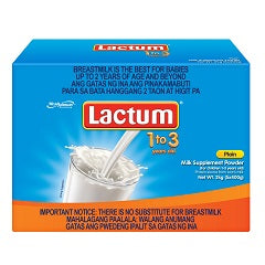 Lactum 1 to 3 Years Old Plain 2kg