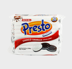 Presto Creams Vanilla 10x30g