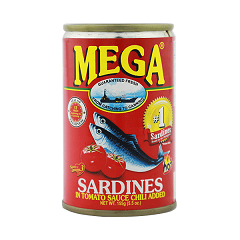 Mega Sardines Chili 155g