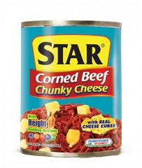 Star Corned Beef Chunky Cheese 260g