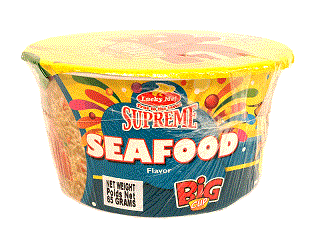 Lucky Me Supreme Big Cup Seafood 65g