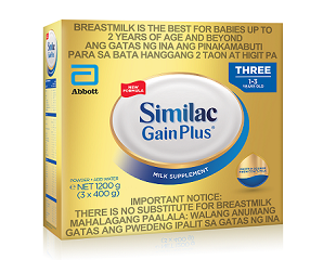 Similac Gain Plus 1-3 Years Old 1.2kg