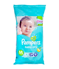 Pampers Baby Dry Medium 4's