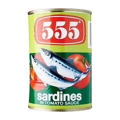 555 Sardines Green 425g