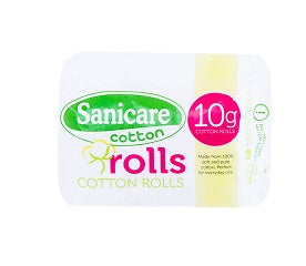 Sanicare Cotton Rolls 10g