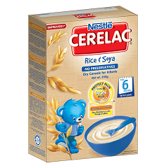 Nestle Cerelac Rice & Soya 250g