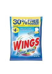 Wings Powder Active White 52g