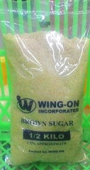 Repacked Brown Sugar 1/2 kg