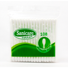 Sanicare Cotton Buds Regular 108 Tips