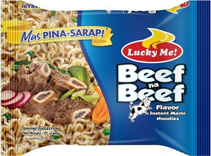 Lucky Me Instant Noodles Beef