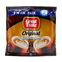 Great Taste 3 in 1 Original Twin Pack 10x33g