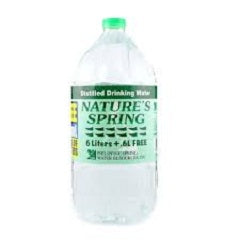 Nature Spring Distilled Water 6L