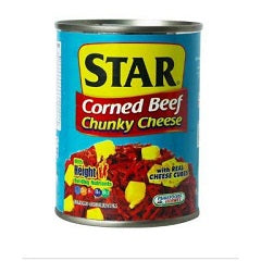 Star Corned Beef Chunky Cheese 175g