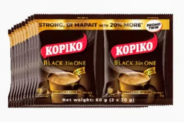 Kopiko Black Twin Pack 10X60g