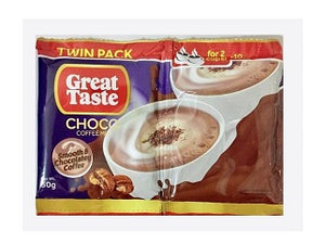 Great Taste White Smooth & Chocolatey Twin Pack 50g