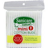 Sanicare Cotton Mini Buds 200's