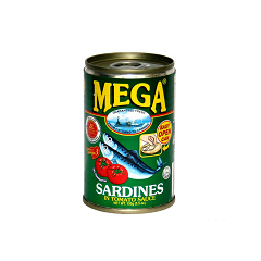 Mega Sardines Green 155g