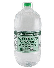 Nature Spring Distilled Water 10L