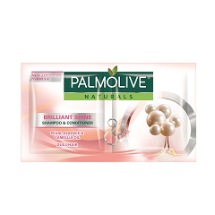 Palmolive Brilliant Shine Shampoo w/ Conditioner 14 ml