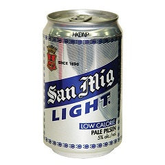 San Mig Light Can 330ml