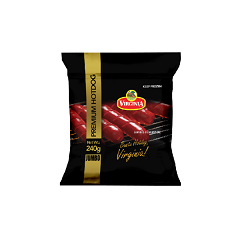 Virginia Premium Hotdog Jumbo 240g